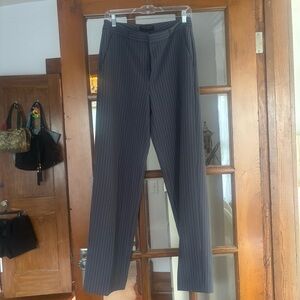 Gray Pinstripe women’s banana republic Pants